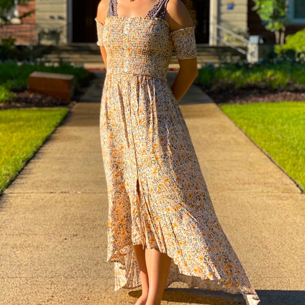 Altar’d state yellow dress